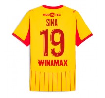 RC Lens Abdallah Sima #19 Koszulka Podstawowa 2025-26 Krótki Rękaw